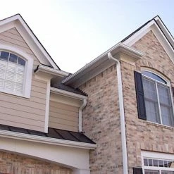 Discount ⭐ Amerimax Downspouts & Components Aluminum 15-in White Downspout Extension ⭐ -Roofing Sales Shop 10449334