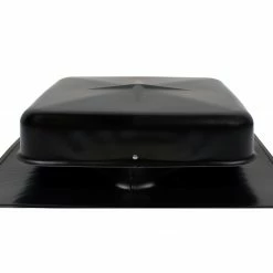 Best reviews of 🔥 Air Vent Roof Louvers Black Aluminum Square Roof Louver 🎁 -Roofing Sales Shop 11023165 scaled