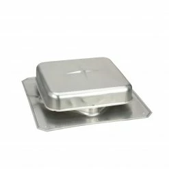 Best deal 🎉 Air Vent Roof Louvers Gray Aluminum Square Roof Louver 🌟 -Roofing Sales Shop 11023180