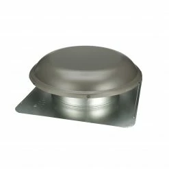 Outlet 🌟 Air Vent Roof Louvers Weatherwood Galvanized Steel Round Roof Louver ⌛ -Roofing Sales Shop 11090232