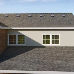 Best deal 🎉 Air Vent Roof Louvers Gray Aluminum Square Roof Louver 🌟 -Roofing Sales Shop 11136793