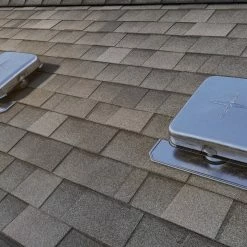 Best deal 🎉 Air Vent Roof Louvers Gray Aluminum Square Roof Louver 🌟 -Roofing Sales Shop 11136794