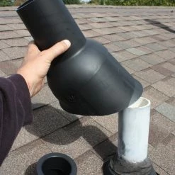 Flash Sale 🔔 Perma-Boot Flashings 3-in-1 1-1/2-in; 2-in and 3-in x 9.75-in Plastic Vent and Pipe Flashing 💯 -Roofing Sales Shop 11236374