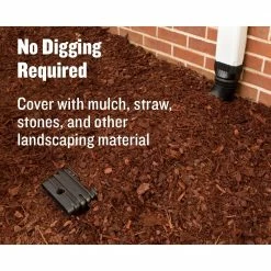 Deals 🎉 Amerimax Downspouts & Components StealthFlow Low Profile Ext Kit Vinyl 24.5-in Black Downspout Extension ✨ -Roofing Sales Shop 11265138