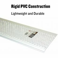 Discount 😍 Amerimax Gutter Parts & Accessories Snap-In Gutter Filter PVC K Style (6.5-in x 3-ft) Gutter Guard Screen ✨ -Roofing Sales Shop 11290519