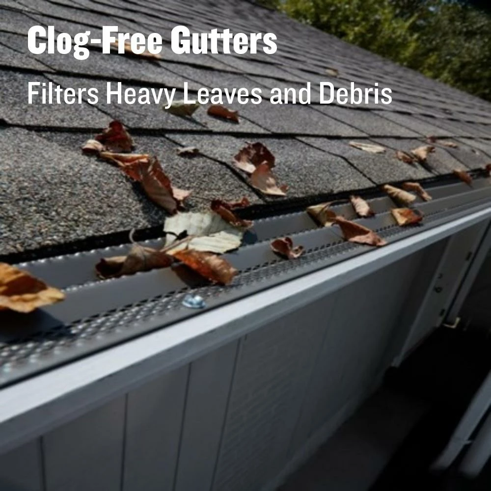 Discount π Amerimax Gutter Parts & Accessories Hoover Dam Galvanized Steel Gutter Guard (6-in x 3-ft) β 5 Discount π Amerimax Gutter Parts & Accessories Hoover Dam Galvanized Steel Gutter Guard (6-in x 3-ft) β - Image 3