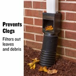 Outlet 👏 Amerimax Downspouts & Components Vinyl Downspout Guard 🔥 -Roofing Sales Shop 11290765