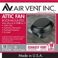 Brand new π Air Vent Power Roof Vents 1,500-CFM Black Galvanized Steel Electric Power Roof Vent β¨ 27 Brand new π Air Vent Power Roof Vents 1,500-CFM Black Galvanized Steel Electric Power Roof Vent β¨ -Roofing Sales Shop 11376896