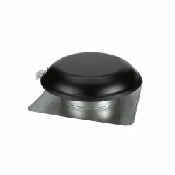 New 🤩 Air Vent Power Roof Vents 1,500-CFM Black Galvanized Steel Electric Power Roof Vent ⭐ -Roofing Sales Shop 11376932