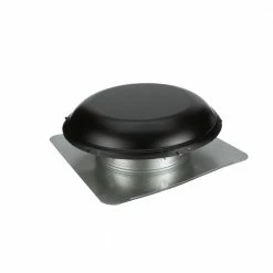 New 🤩 Air Vent Power Roof Vents 1,500-CFM Black Galvanized Steel Electric Power Roof Vent ⭐ -Roofing Sales Shop 11376935