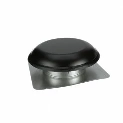 New 🤩 Air Vent Power Roof Vents 1,500-CFM Black Galvanized Steel Electric Power Roof Vent ⭐ -Roofing Sales Shop 11376936