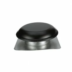 New 🤩 Air Vent Power Roof Vents 1,500-CFM Black Galvanized Steel Electric Power Roof Vent ⭐ -Roofing Sales Shop 11376937