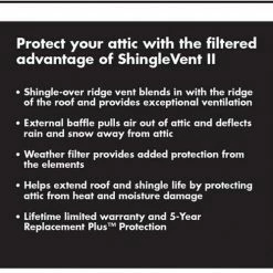 Coupon π€© Air Vent Roof Ridge Vents 14-in x 48-in Black Plastic Stick Roof Ridge Vent π― 31 Coupon π€© Air Vent Roof Ridge Vents 14-in x 48-in Black Plastic Stick Roof Ridge Vent π― -Roofing Sales Shop 11402897 scaled