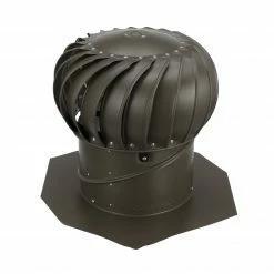 Discount 😀 Air Vent Roof Turbine Vents 12-in Aluminum Internally Braced Roof Turbine Vent ✨ -Roofing Sales Shop 11991037