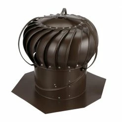 Deals ⭐ Air Vent Roof Turbine Vents Airhawk 12-in Aluminum Externally Braced Roof Turbine Vent 🎁 -Roofing Sales Shop 11994832