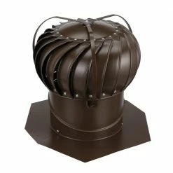 Deals ⭐ Air Vent Roof Turbine Vents Airhawk 12-in Aluminum Externally Braced Roof Turbine Vent 🎁 -Roofing Sales Shop 11994841