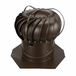 Deals ⭐ Air Vent Roof Turbine Vents Airhawk 12-in Aluminum Externally Braced Roof Turbine Vent 🎁 -Roofing Sales Shop 11994843