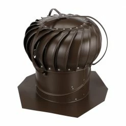 Deals ⭐ Air Vent Roof Turbine Vents Airhawk 12-in Aluminum Externally Braced Roof Turbine Vent 🎁 -Roofing Sales Shop 11994844