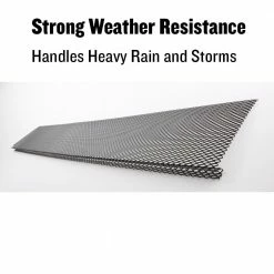 Wholesale 💯 Amerimax Gutter Parts & Accessories Lock-In Gutter Guard Black Galvanized Steel K Style (5.25-in x 3-ft) Gutter Guard Screen 👍 -Roofing Sales Shop 14141243