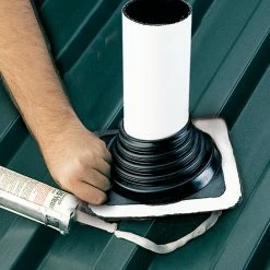 Hot Sale ✨ Oatey Flashings Galvanized Master Flashing 5-3/4-in x 8-in Galvanized Steel Vent and Pipe Flashing 🎉 -Roofing Sales Shop 14571421