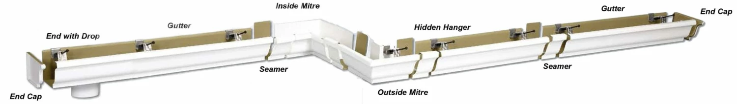 Best Sale 🔔 Amerimax Gutter Parts & Accessories Metal K Style Gutter Screw and Ferrule 10-Pack ✔️ 4 Best Sale 🔔 Amerimax Gutter Parts & Accessories Metal K Style Gutter Screw and Ferrule 10-Pack ✔️ - Image 2