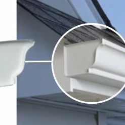 Top 10 ✨ Amerimax Gutter Parts & Accessories Aluminum K Style (Left) End Cap ⌛ -Roofing Sales Shop 15003019
