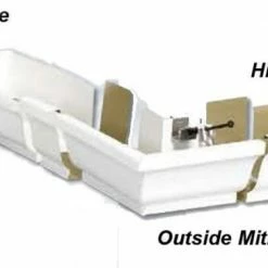 Discount 💯 Amerimax Gutter Parts & Accessories Aluminum K Style Hidden Hanger 🤩 -Roofing Sales Shop 15011319 scaled