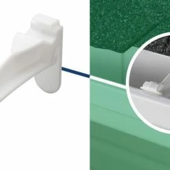 Hot Sale 😀 Amerimax Gutter Parts & Accessories Traditional Vinyl K Style Hidden Hanger 🧨 -Roofing Sales Shop 15018510