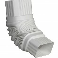 Best Pirce 💯 Amerimax Downspouts & Components FLEX-ELBOW Vinyl 2-in White Front Elbow 🛒 -Roofing Sales Shop 15547486 scaled
