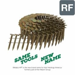 Promo 🧨 Metabo HPT 1-1/4-in 15-Gauge Electro-Galvanized Steel Pneumatic Roofing Nails (7200-Count) 🔥 -Roofing Sales Shop 15592254