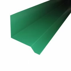 Deals 🔔 Metal Sales Flashings Universal Sidewall 4.375-in x 126-in Green Galvanized Steel Step Flashing 🧨