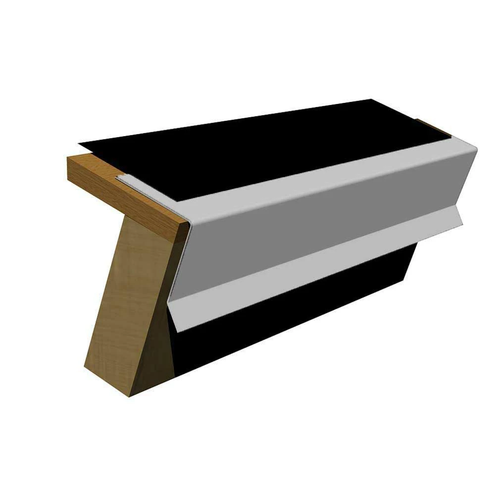 Wholesale ❤️ Gibraltar Building Products Flashings 1.5-in x 10-ft Silver Galvanized Steel Drip Edge ❤️ 5 Wholesale ❤️ Gibraltar Building Products Flashings 1.5-in x 10-ft Silver Galvanized Steel Drip Edge ❤️ - Image 3