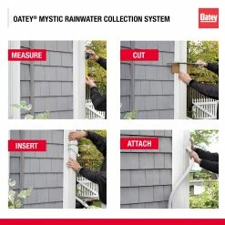 Best deal ✨ Oatey Downspouts & Components Mystic PVC 6-in White Rain Barrel Diverter 💯 -Roofing Sales Shop 16037881