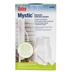 Best deal ✨ Oatey Downspouts & Components Mystic PVC 6-in White Rain Barrel Diverter 💯 -Roofing Sales Shop 16037882