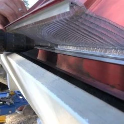 Wholesale ✨ Atlas by Gutterglove Gutter Parts & Accessories Atlas Gutter Guard Stainless Steel Half Round/K Style (5.5-in x 3-ft) Gutter Guard Screen 11-Pack ✨ -Roofing Sales Shop 16511006