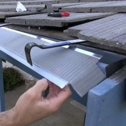 Wholesale ✨ Atlas by Gutterglove Gutter Parts & Accessories Atlas Gutter Guard Stainless Steel Half Round/K Style (5.5-in x 3-ft) Gutter Guard Screen 11-Pack ✨ -Roofing Sales Shop 16511009