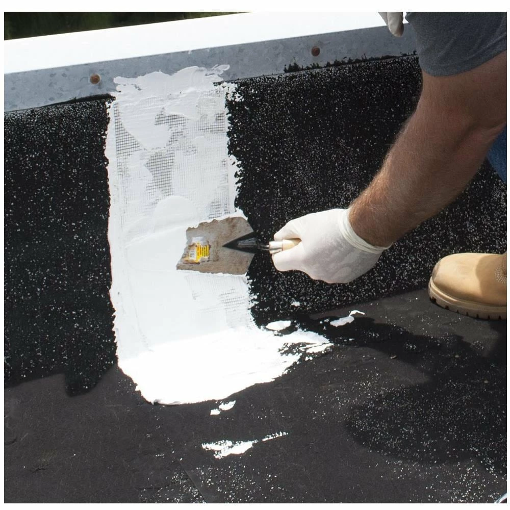 Deals 👏 BLACK JACK Roof Sealants Dyno-White 3.6 Quart(S) Cement Roof Sealant 😍 4 Deals 👏 BLACK JACK Roof Sealants Dyno-White 3.6 Quart(S) Cement Roof Sealant 😍 - Image 2