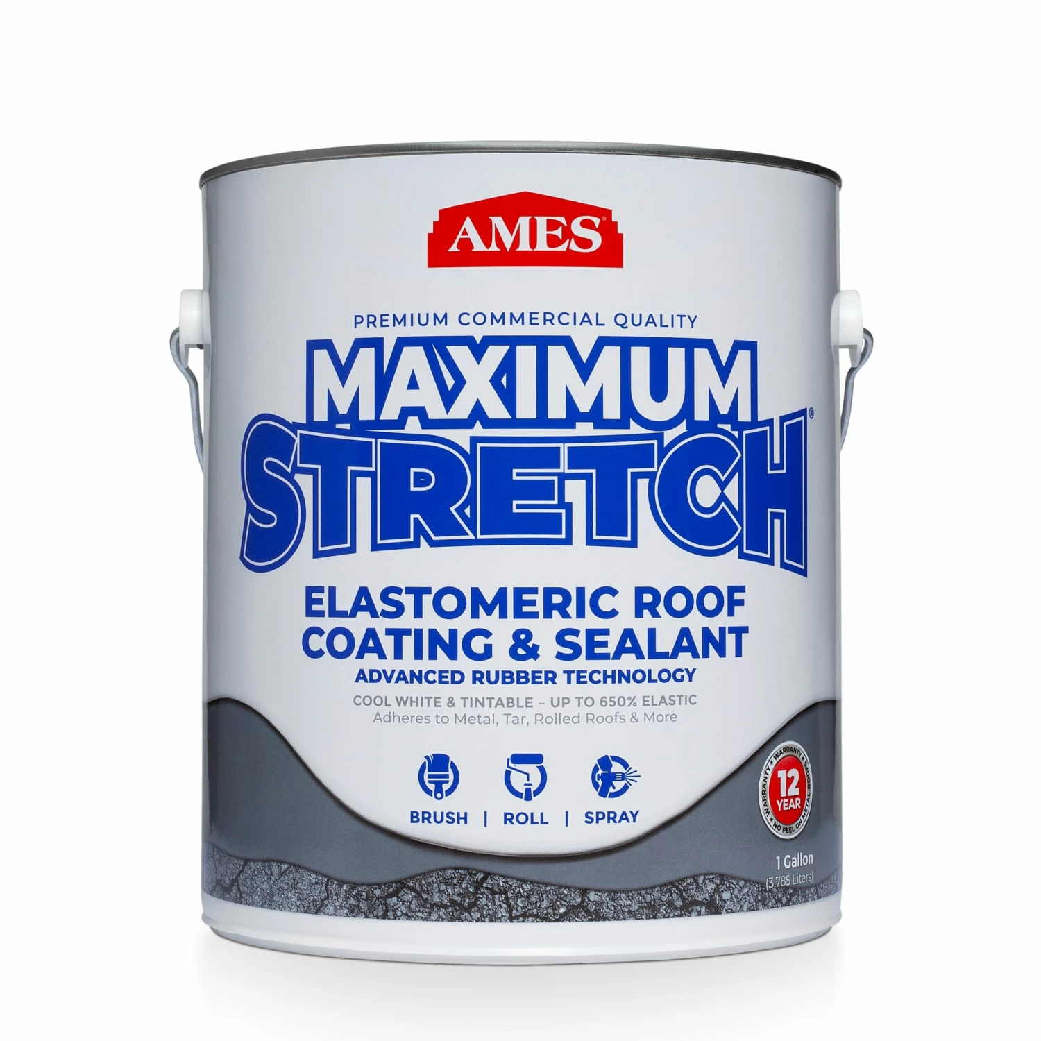 Promo ๐ฏ AMES Reflective Roof Coatings Maximum-Stretch 1-Gallon Elastomeric Reflective Roof Coating (1-year Limited Warranty) ๐ 3 Promo ๐ฏ AMES Reflective Roof Coatings Maximum-Stretch 1-Gallon Elastomeric Reflective Roof Coating (1-year Limited Warranty) ๐
