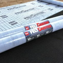 Cheap 👍 GAF Roofing Underlayment FeltBuster 48-in x 250-ft 1000-sq ft Felt Roof Underlayment 💯 -Roofing Sales Shop 41372915