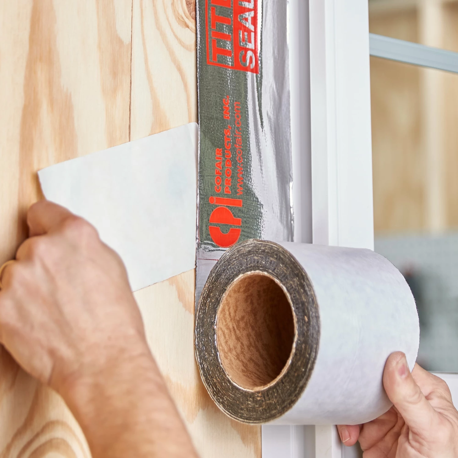 Brand new π TITE-SEAL Flashings Self-adhesive waterproof flashing tape 4-in x 33-ft Rubberized Asphalt Roll Flashing π 8 Brand new π TITE-SEAL Flashings Self-adhesive waterproof flashing tape 4-in x 33-ft Rubberized Asphalt Roll Flashing π - Image 7