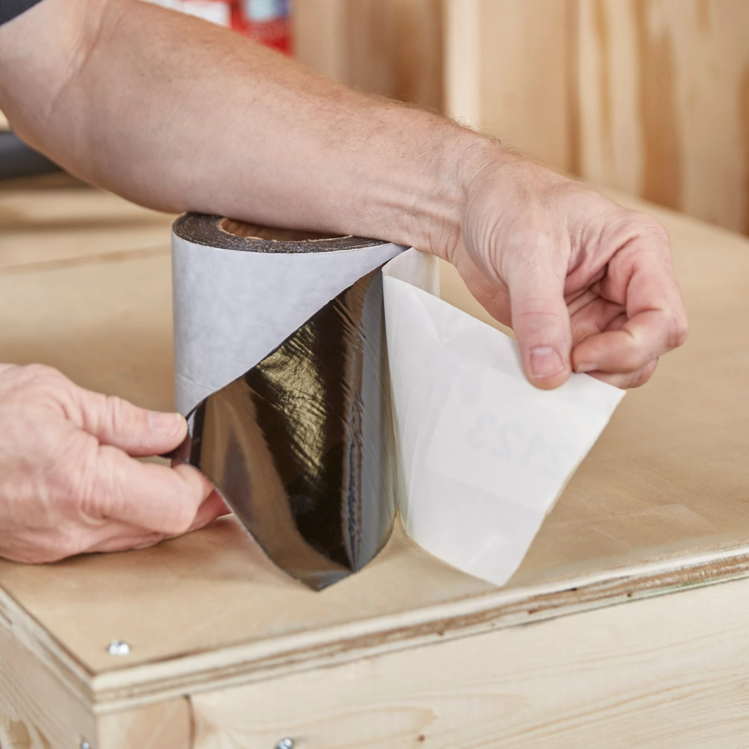 Brand new π TITE-SEAL Flashings Self-adhesive waterproof flashing tape 4-in x 33-ft Rubberized Asphalt Roll Flashing π 7 Brand new π TITE-SEAL Flashings Self-adhesive waterproof flashing tape 4-in x 33-ft Rubberized Asphalt Roll Flashing π - Image 6