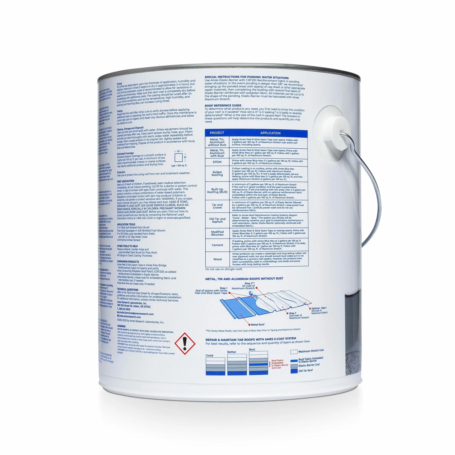 Promo ๐ฏ AMES Reflective Roof Coatings Maximum-Stretch 1-Gallon Elastomeric Reflective Roof Coating (1-year Limited Warranty) ๐ 4 Promo ๐ฏ AMES Reflective Roof Coatings Maximum-Stretch 1-Gallon Elastomeric Reflective Roof Coating (1-year Limited Warranty) ๐ - Image 2