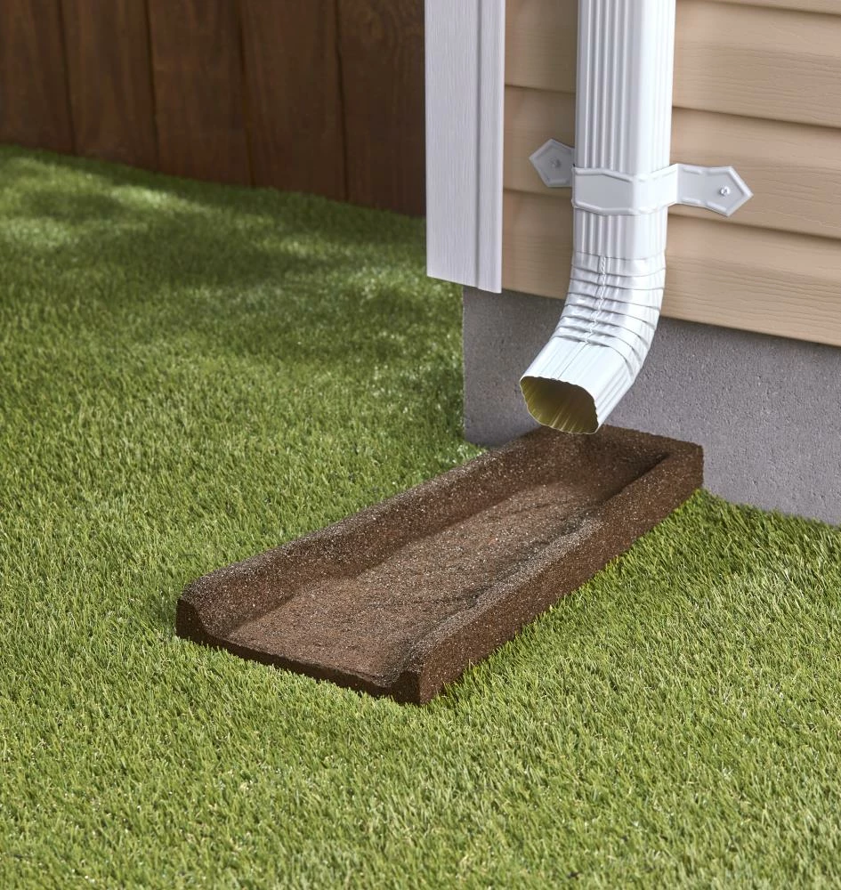 Top 10 ✨ Rubberific Downspouts & Components Rubber 21.5-in Brown Splash Block 😍 8 Top 10 ✨ Rubberific Downspouts & Components Rubber 21.5-in Brown Splash Block 😍 - Image 6