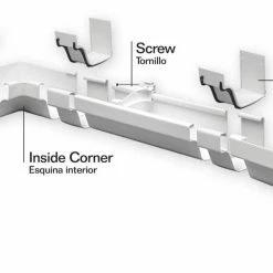 New 🛒 Amerimax Gutter Parts & Accessories Traditional Vinyl K Style Pair (Left/Right) End Cap 👏 9 New 🛒 Amerimax Gutter Parts & Accessories Traditional Vinyl K Style Pair (Left/Right) End Cap 👏 -Roofing Sales Shop 42679671 scaled