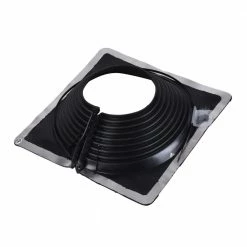Buy 🔔 Oatey Flashings Retro Master Flash 8 in. x 8 in. Vent Pipe Roof Flashing with 9-1/4 in. - 16-1/4 in. Adjustable Diameter ⭐