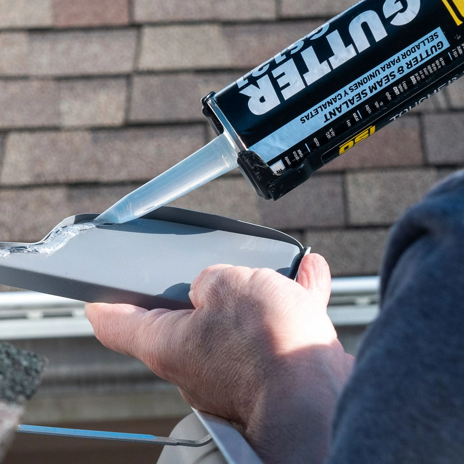 Wholesale 🛒 OSI Gutter Parts & Accessories GS121 10-fl oz Clear Synthetic Polymer Gutter Sealant ✔️ 7 Wholesale 🛒 OSI Gutter Parts & Accessories GS121 10-fl oz Clear Synthetic Polymer Gutter Sealant ✔️ - Image 5