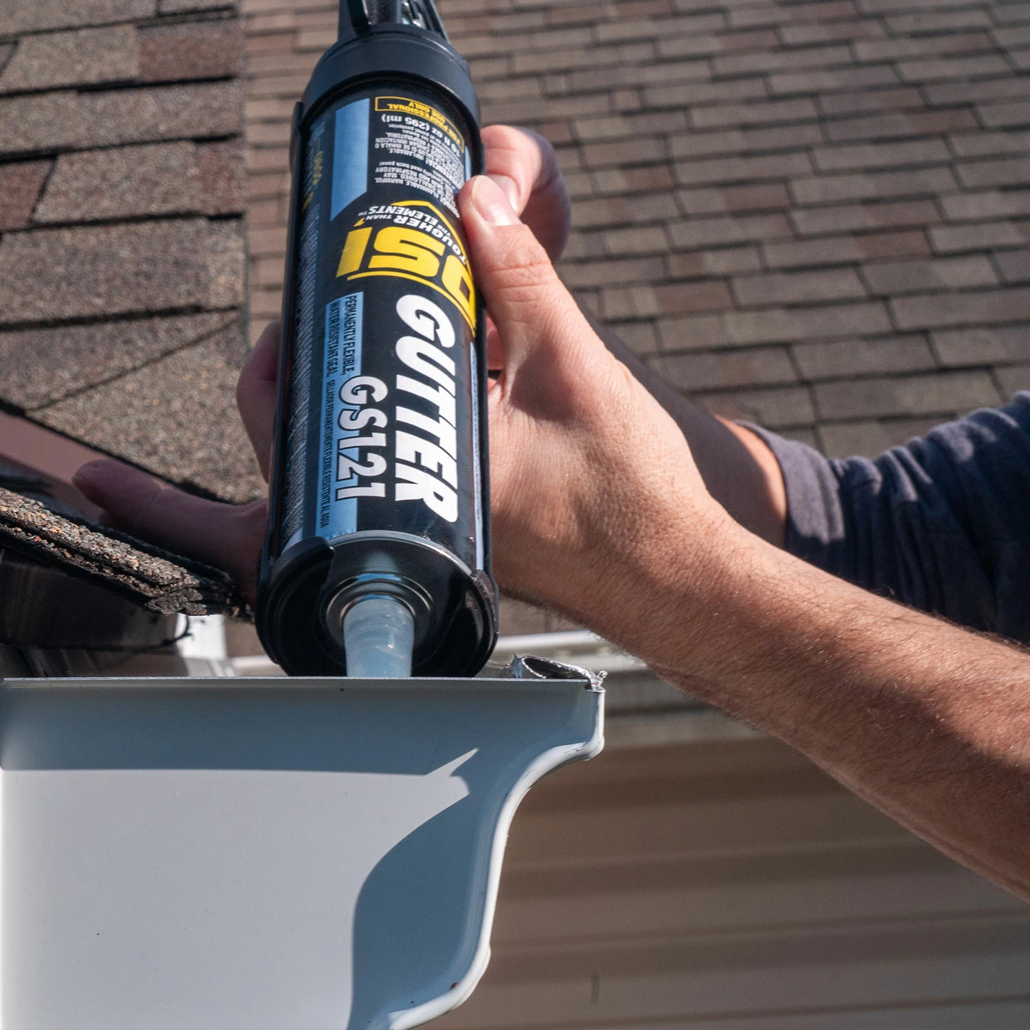 Wholesale 🛒 OSI Gutter Parts & Accessories GS121 10-fl oz Clear Synthetic Polymer Gutter Sealant ✔️ 8 Wholesale 🛒 OSI Gutter Parts & Accessories GS121 10-fl oz Clear Synthetic Polymer Gutter Sealant ✔️ - Image 6